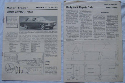 Humber sceptre motor - (1725cc),