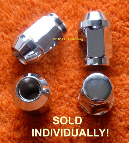 Mopar 1960 chrome - lug, nuts