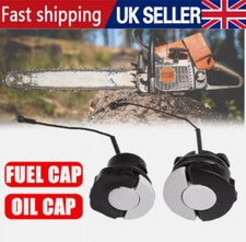 For STIHL MS171 MS181 MS192T MS200T MS210 MS211 MS230 MS250 Fuel Cap & Oil Cap