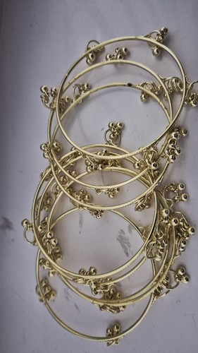 Pieces kashmiri bangles gold - pieces,