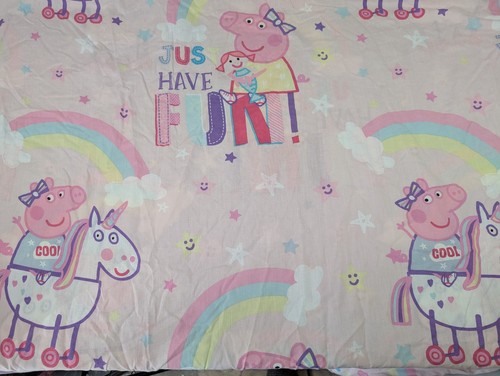 Peppa pig toddler duvet cover - peppa,