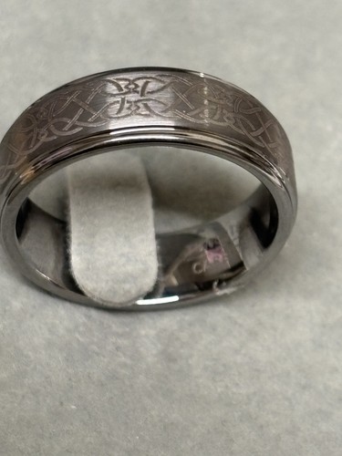 Tungsten carbide mens ring - tungsten,