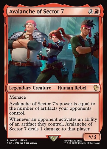 Mtg avalanche sector 7 - ~,