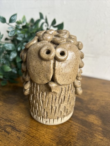 British studio pottery - , owl