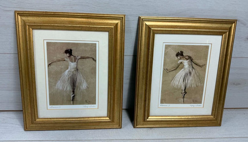 Pair mary dulon framed - pair,