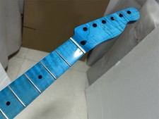 Blue Gloss Tiger Flame Maple