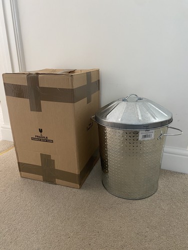 New boxed 15l metal - boxed, galvanised