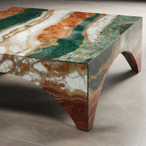 Natural onyx coffee table - natural,