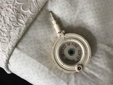 Vintage GEC Fire Alarm Call Point, Bell Push Button, Break The Glass, Cast Iron