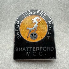 MCC Motorcycle Club Rally Badge.