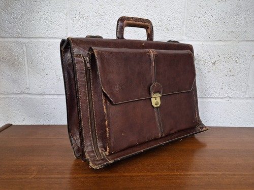Vintage texier brown leather - texier,