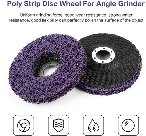 125 22mm poly strip disc - 125*22mm,