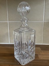 Vintage Heavy Clear Crystal