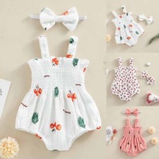 Newborn Baby Girls Sleeveless