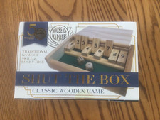 4 Players Shut The Box Wooden