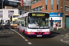 Bus photo first leicester - bus,