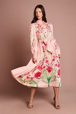 Coast Blush Midi Dress Womens