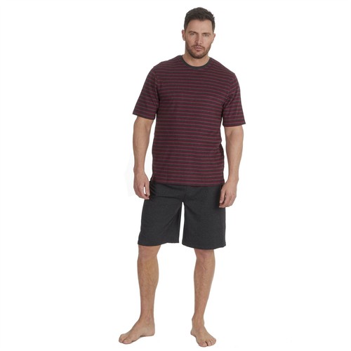 Mens striped pyjamas short - striped,