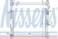 Nissens Radiator for Renault