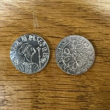 William I Hammered Penny -
