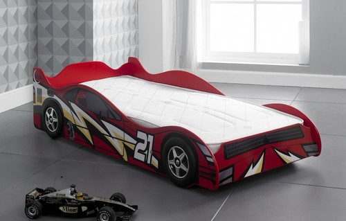 Racing car bed - no,