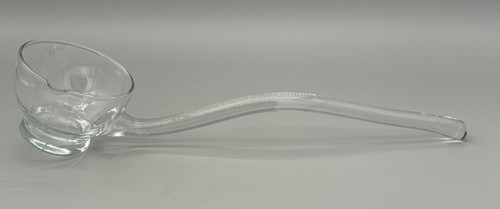 Vintage clear glass punch bowl - clear,