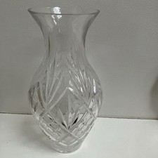 Lead Crystal Glass 8 Inch Vase