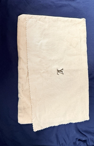 Louis vuitton beige dustbag - louis,