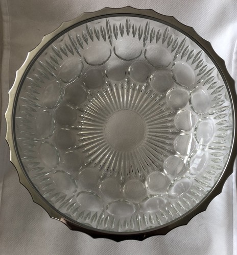 Glass trifle bowl with - glass,