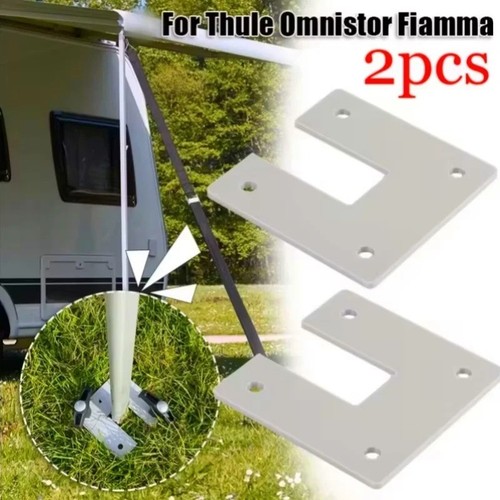 Awning leg feet plate - 2x,