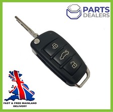 USED GENUINE AUDI A3 S3 TT KEY REMOTE  3 BUTTON FLIP FOB 8x837220D