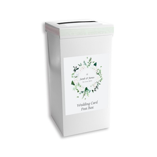 Wedding card post box - card,