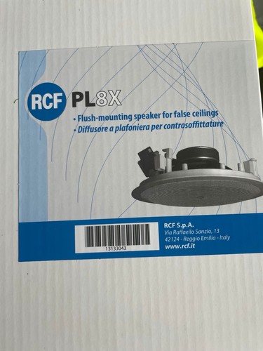 Rcf pl8x coaxial - coaxial, ceiling