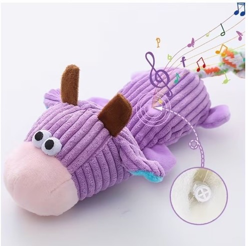 Plush squeaky dog toy animal - toy,