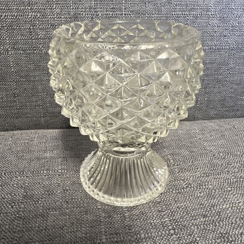 Vintage avon crystal glass - avon,