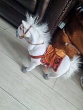 Disney Store Maximus The Horse Soft Plush Toy Posable Legs Tangled Rapunzel