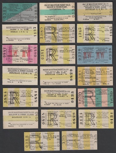 Twenty train tickets iom isle - train,
