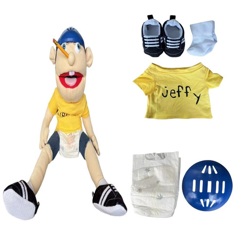 Jeffy 60cm hand puppet - hand, plush
