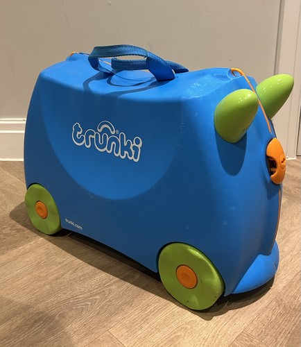 Trunki blue carriage ride - carriage, ride-on