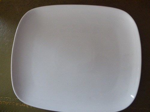 Ikea white oblong serving - oblong,