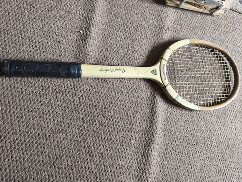 Vintage tennis räcket - vintage, grays