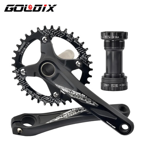 Bicycle crankset 170 175mm - crankset, 170/175mm