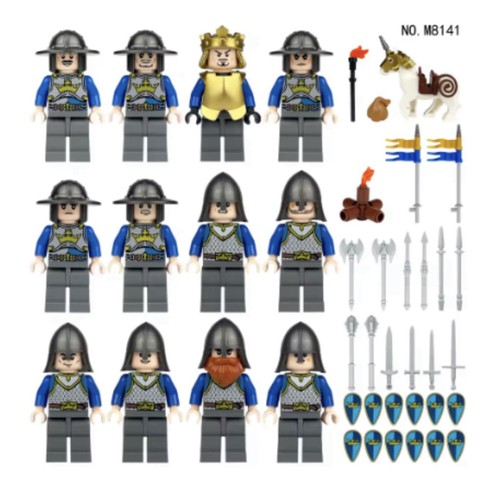 Custom lego medieval - lego, knights