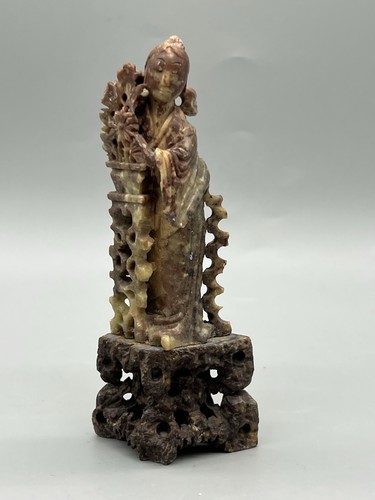 Vtg carved soapstone - vtg,