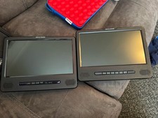 Nextbase NB9D-CAR Twin dual portable in car DVD players 9" Bundle | Working