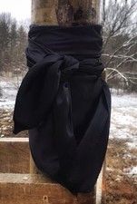 Wild Rag Western Cowgirl Cowboy 36x36 Black Scarves Buckaroo