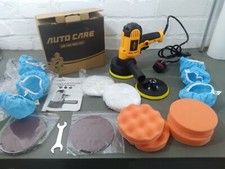 Polishing Mop Polisher Car Bodywork Machine Garage Tools Paintwork Buffer KIT