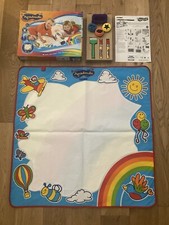 Tomy Aquadoodle Rainbow Set Large Mat & 7 Accessories in Original Box 18m+ VGUC
