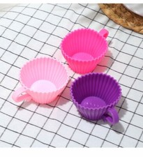 Silicone cupcake cases muffin
