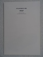 Porsche 968 Specification brochure 1992 - Coupe and Cabriolet